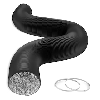 Foto 1 | Manguera De Ventilación Para Secadora Healsmart 6 Conductos De Aluminio De 25 Pies Con Abrazaderas - Venta Internaci