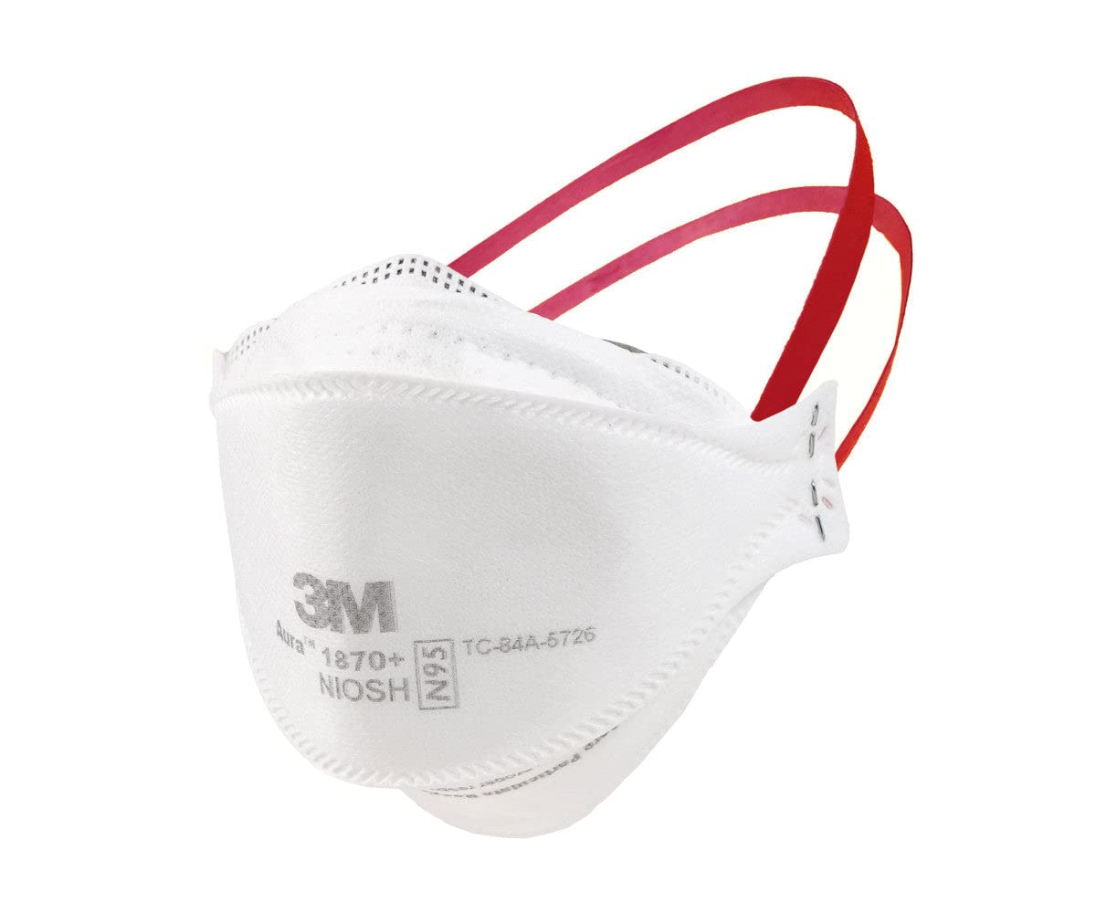 Foto 2 pulgar | Mascarilla Facial 3m Aura 1870+ Certificada Por Niosh, Paquete De 20 - Venta Internacional.