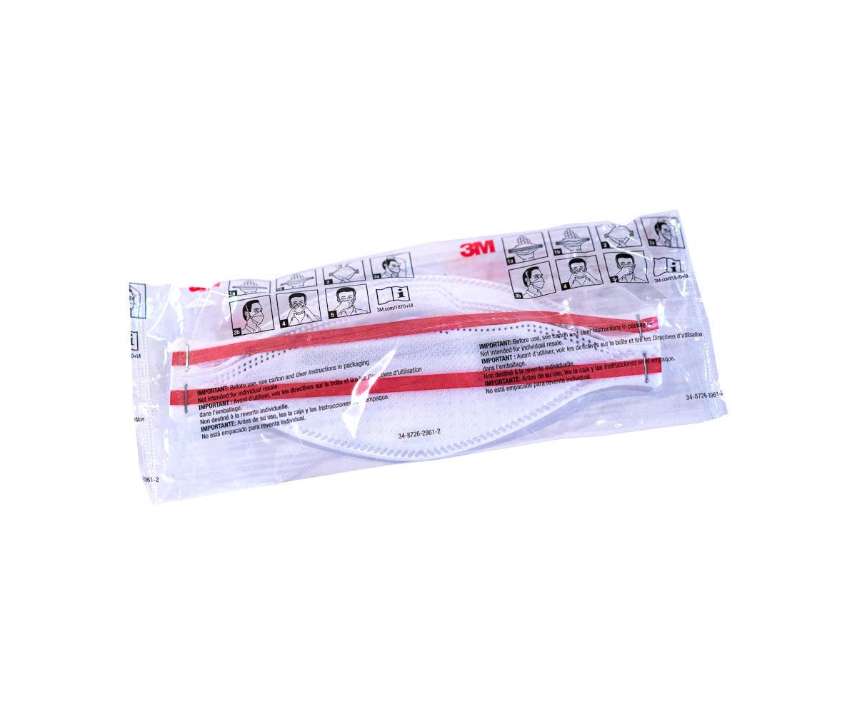 Foto 4 pulgar | Mascarilla Facial 3m Aura 1870+ Certificada Por Niosh, Paquete De 20 - Venta Internacional.