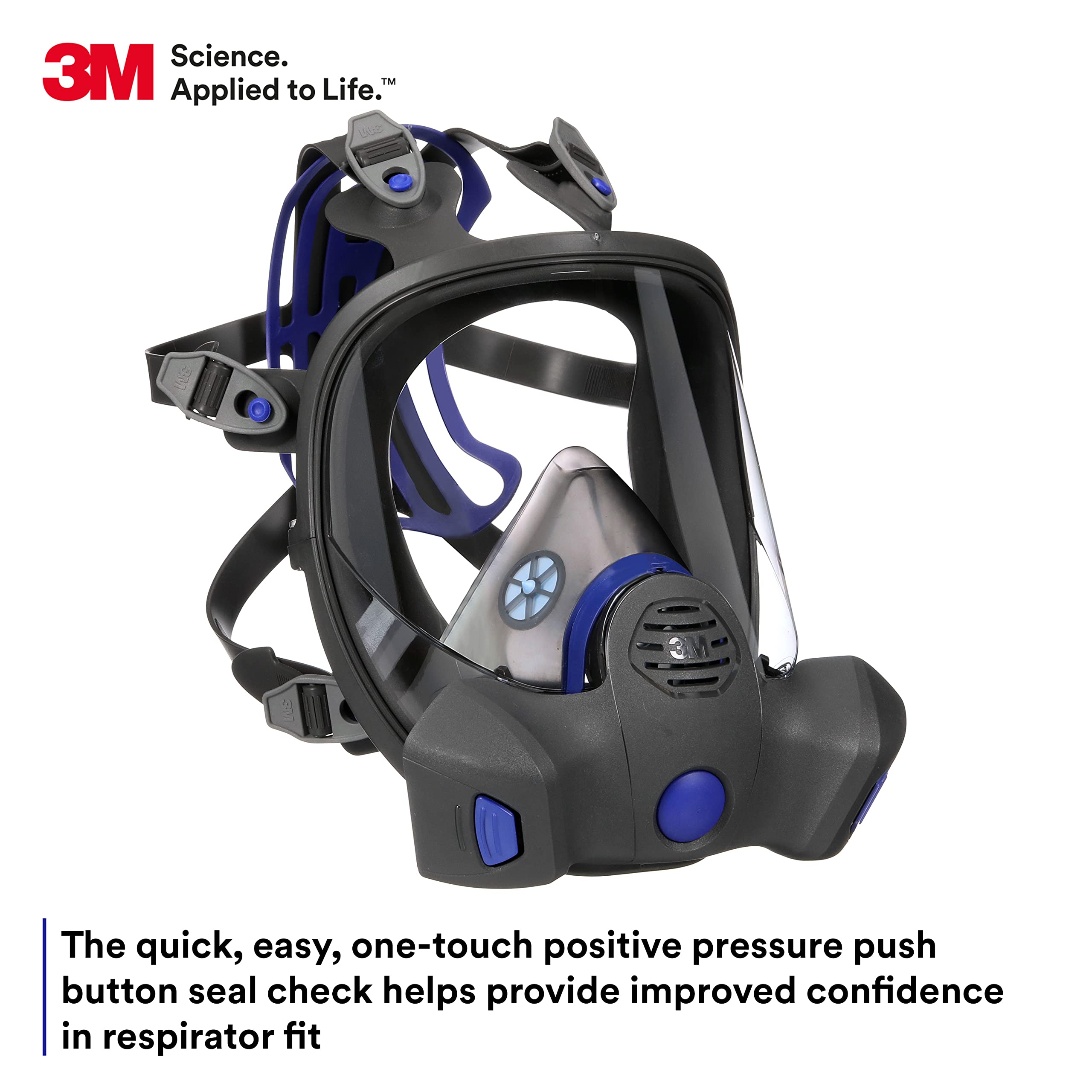 Foto 3 pulgar | Respirador Reutilizable Integral 3m Secure Click Ff-801 Con Lente Grande - Venta Internacional.