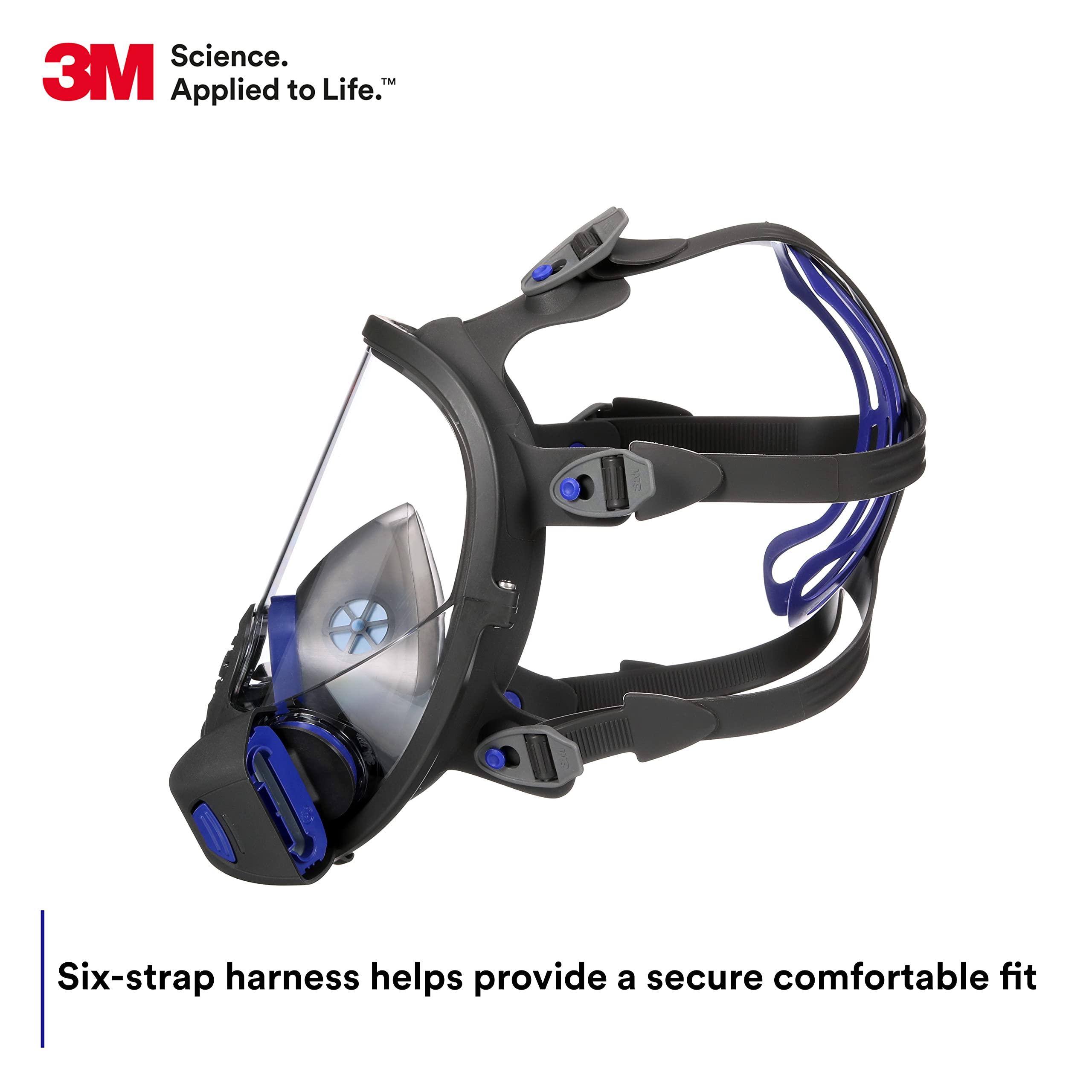 Foto 7 pulgar | Respirador Reutilizable Integral 3m Secure Click Ff-801 Con Lente Grande - Venta Internacional.