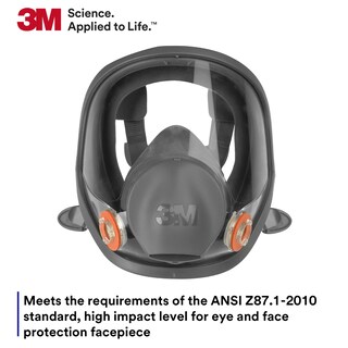 Foto 5 | Respirator 3m 6800 Máscara Completa De Silicona Lente Grande Niosh - Venta Internacional.