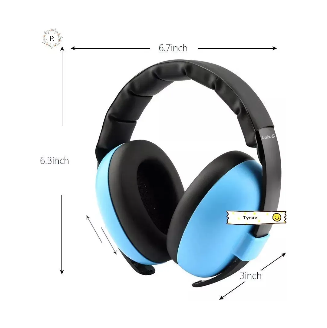 Foto 4 pulgar | Orejeras Antiruido/auriculares Protectores Bebes Y Niños Lab.g Azul