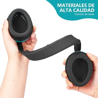 Foto 4 | Orejeras Antiruido/auriculares Protectores Bebes Y Niños Lab.g Azul