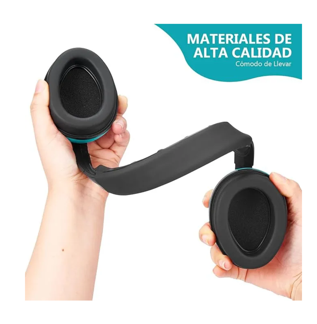 Foto 4 pulgar | Orejeras Antiruido/auriculares Protectores Bebes Y Niños Belug  Azul