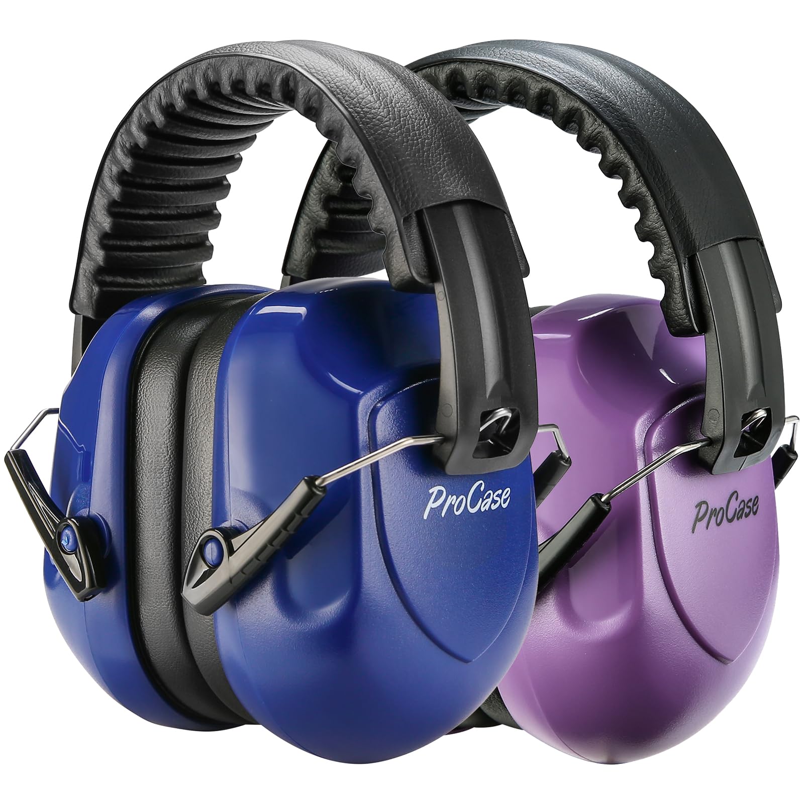 Orejeras Con Reducción De Ruido Procase Nrr 28db, 2 Paquetes, Moradas Y  - Venta Internacional.