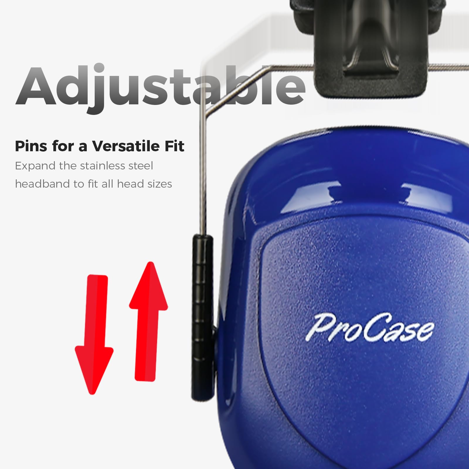 Foto 3 pulgar | Orejeras Con Reducción De Ruido Procase Nrr 28db, 2 Paquetes, Moradas Y  - Venta Internacional.
