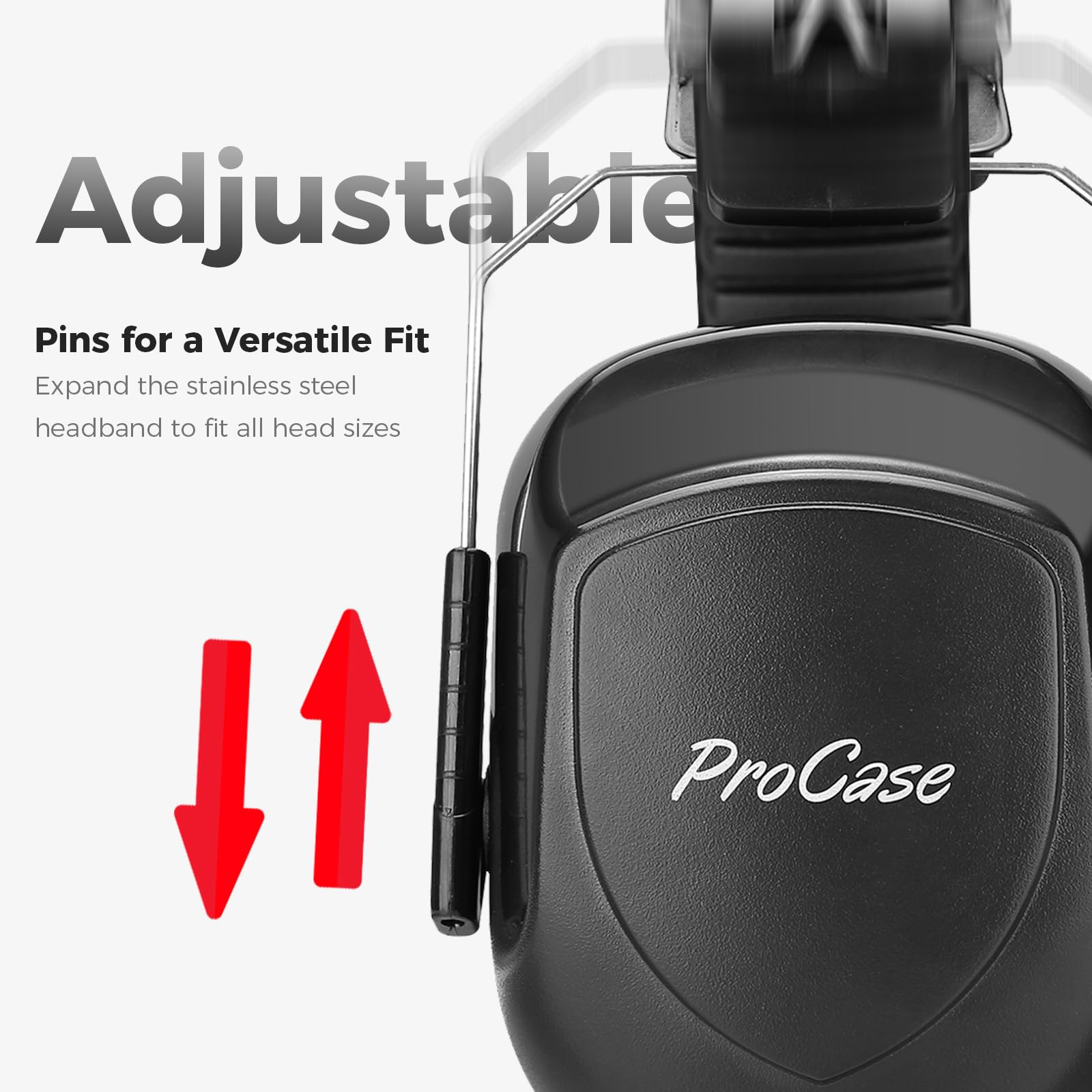 Foto 3 pulgar | Orejeras Procase Con Reducción De Ruido Nrr 28 Db, 2 Paquetes, Rosas Y Azules - Venta Internacional.