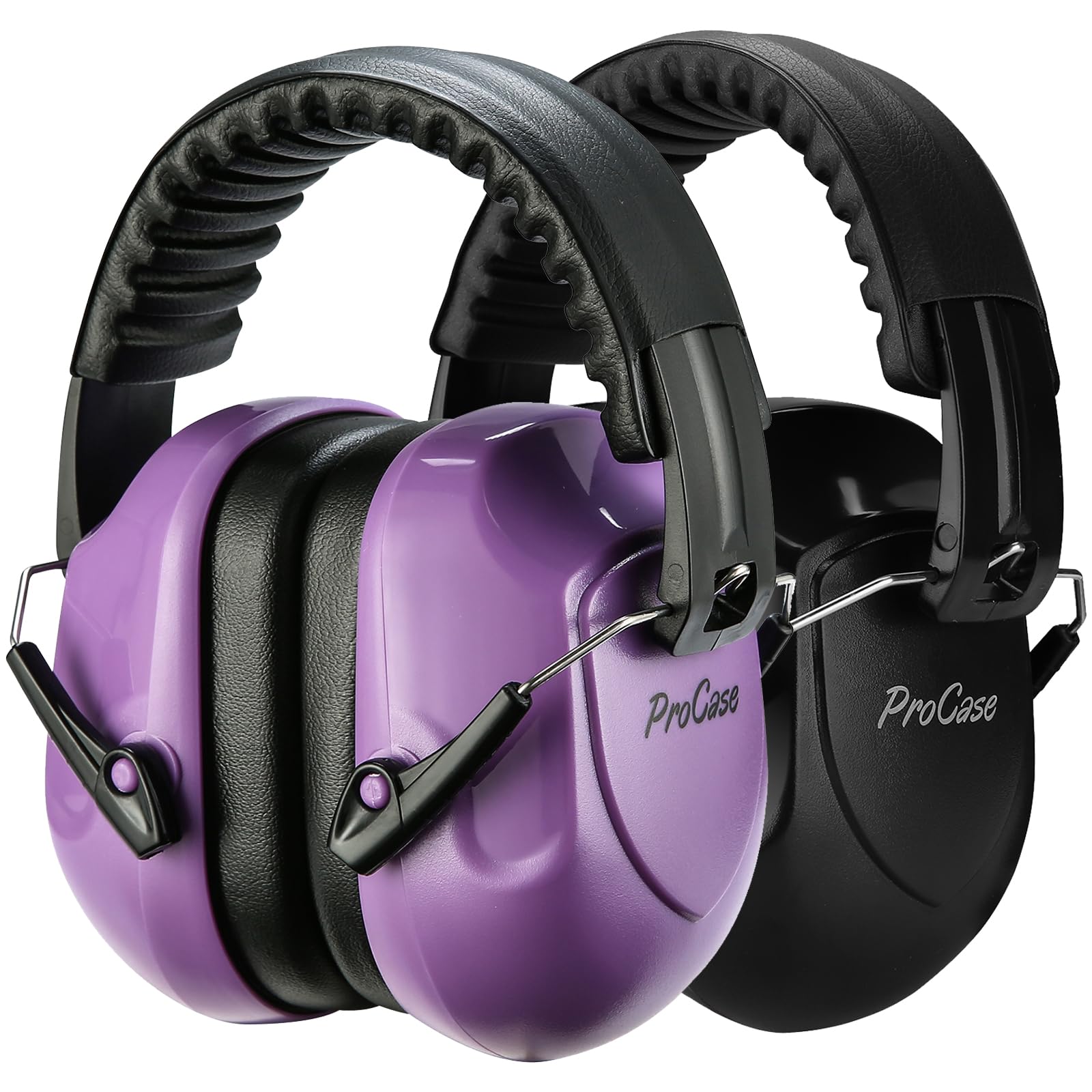 Foto 1 | Orejeras Con Reducción De Ruido Procase Nrr 28 Db, 2 Paquetes, Color Morado Y Azul - Venta Internacional.