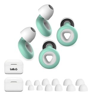 Foto 1 | 2pcs Tapones Dormir Para Oídos Con Reducción De Ruido 25db Verde Con Blanco