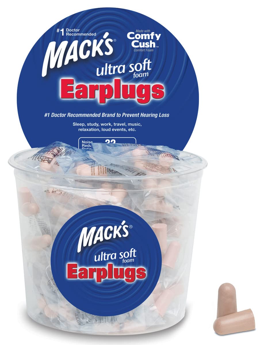 Tapones De Espuma Mack's Ultra Soft 33db Nrr  100 Pares - Venta Internacional. $1,318