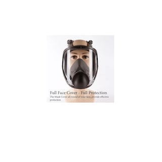 Foto 3 | 6800 Mascara De Gas Con Filtro Y Lentes Rostro Eo Safe Imports Esi-10565 Negro