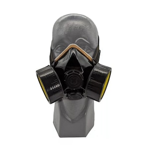 Foto 2 | Mascarilla Respirador Con 2 Filtros Cartuchos Incluidos Eo Safe Imports Esi-10566 Negro