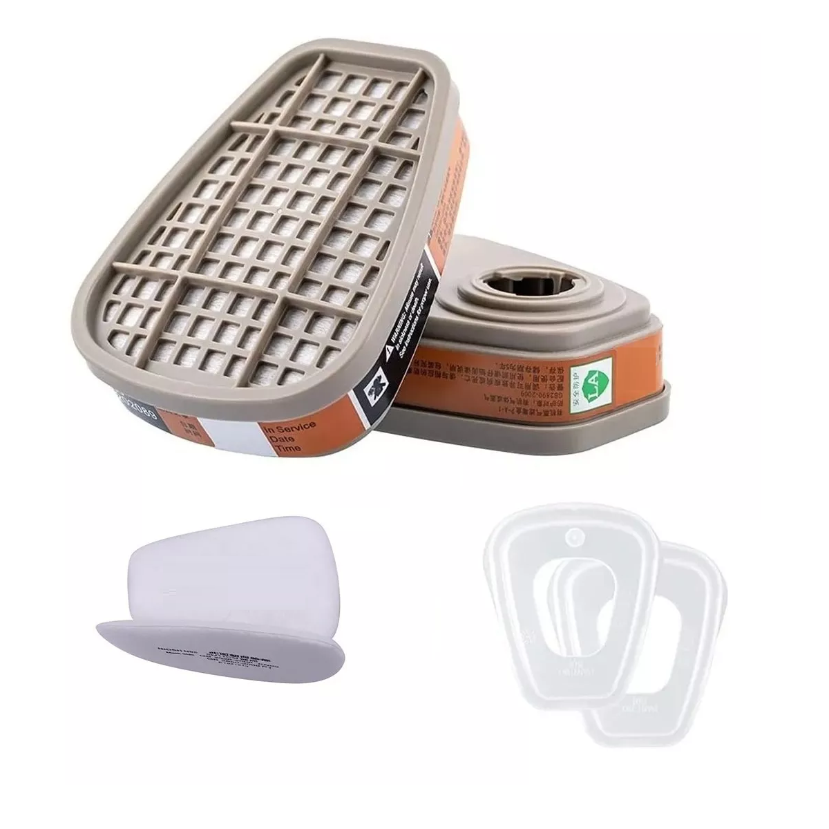Foto 1 | Par Cartucho De Filtro De Respirador Eo Safe Imports Esi-10569 Marrón