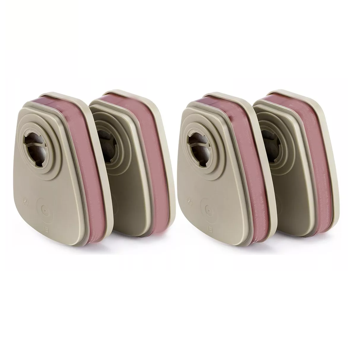 Foto 2 pulgar | Kit 4 Cartuchos Filtros Recambios Para Mascarillas Eo Safe Imports Esi-10568 Rosa