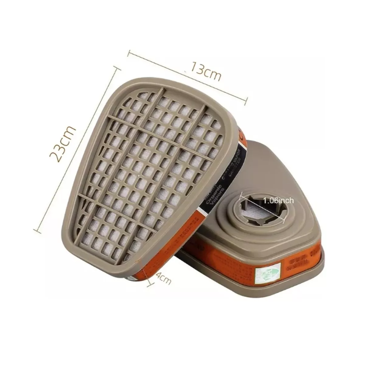 Foto 2 | Kit 4 Cartuchos Filtros Recambios Para Mascarillas Eo Safe Imports Esi-10568 Rosa