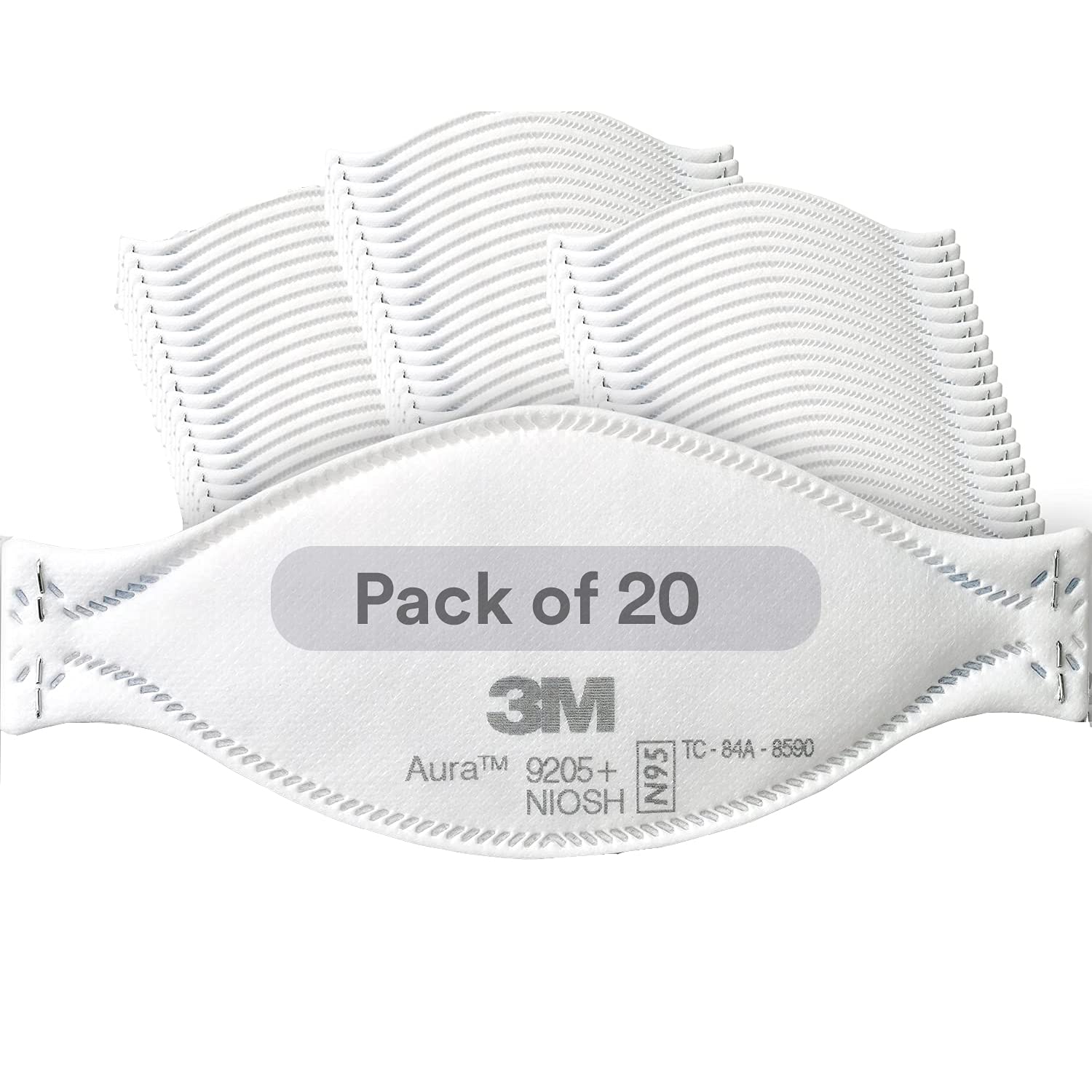 Respiradores Desechables 3m Aura 9205+ N95 (paquete De 20) - Venta Internacional. $650