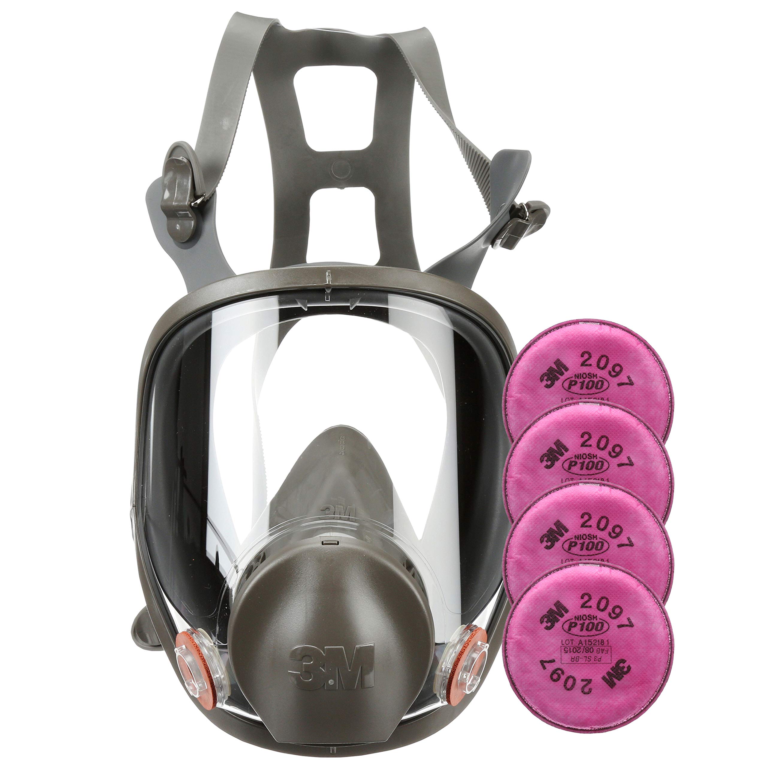 Foto 2 pulgar | Kit De Respirador 3m Full Face 6900 Reutilizable Con 4 Filtros 2097 - Venta Internacional.