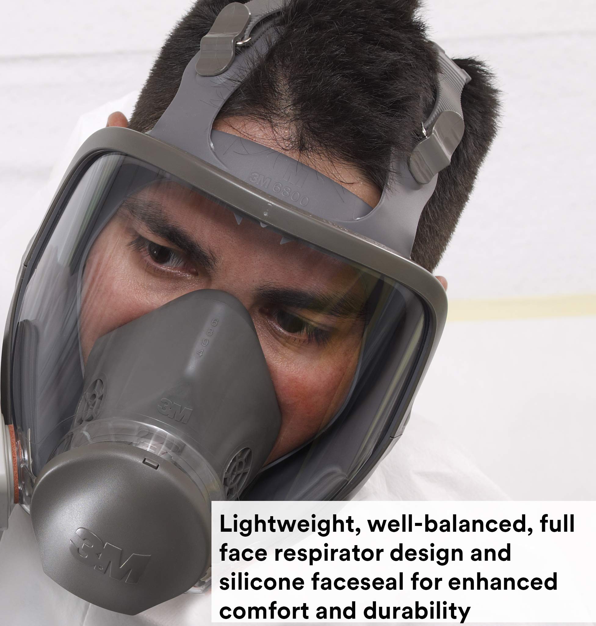 Foto 3 pulgar | Kit De Respirador 3m Full Face 6900 Reutilizable Con 4 Filtros 2097 - Venta Internacional.