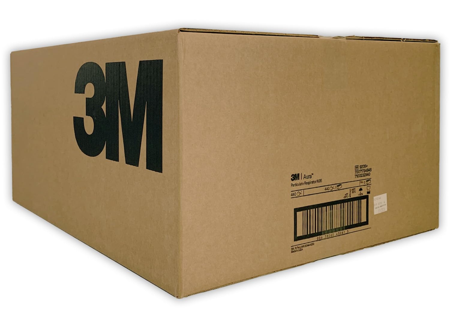 Foto 7 pulgar | Respirador De Partículas 3m Aura 1870+ Niosh N95 - Case 440 - Venta Internacional.