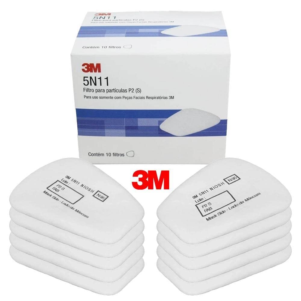 Foto 1 | Filtro De Respiración 3m N95 5n11 Desechable, Paquete De 10 - Venta Internacional.