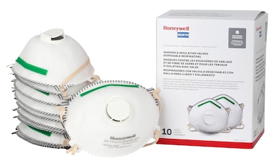 Foto 1 | Máscara Respiratoria N95 Aprobada Por El Niosh De Honeywell, Paquete De 10 Unidades, Color Blanco - Venta Internacional