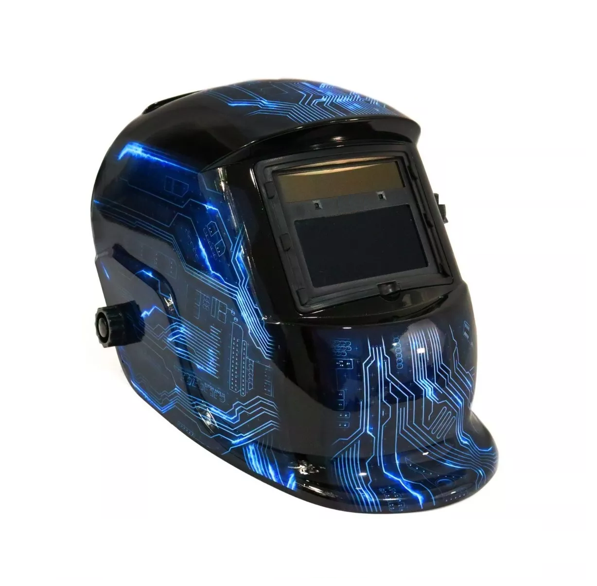 Foto 2 pulgar | Careta de Soldar Automática Profesional 2 color Negro con Azul