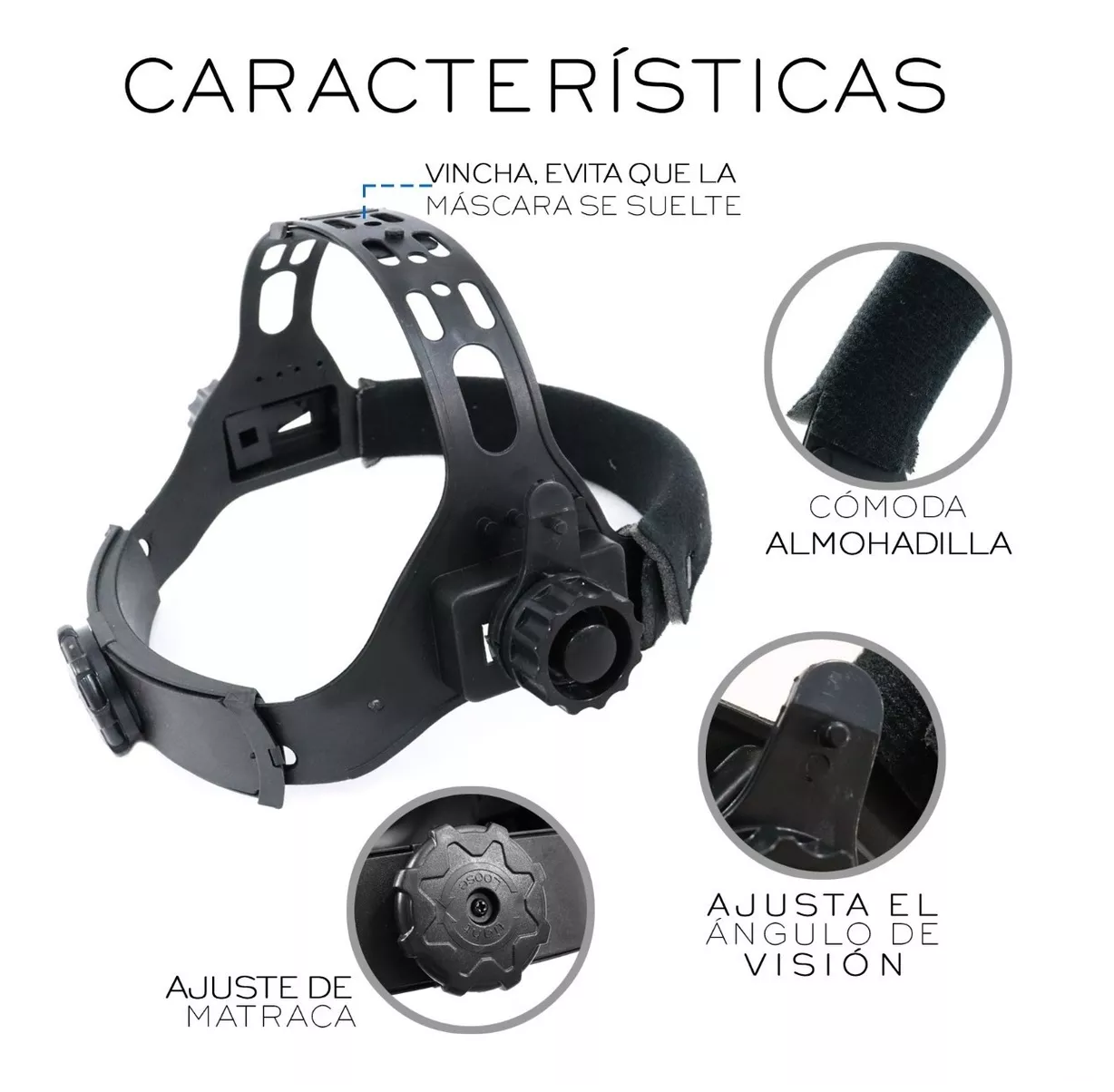 Foto 3 pulgar | Careta de Soldar Automática Profesional 2 color Negro con Azul