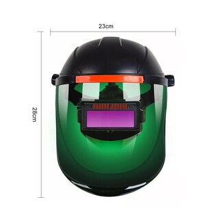 Foto 3 | Máscara De Soldadura Belug Color Verde