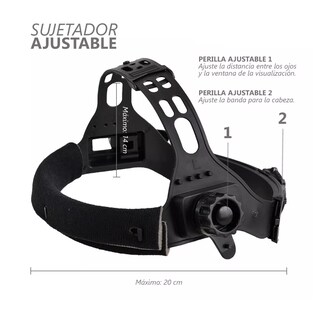 Foto 4 | Careta de Soldar Uso Industrial Electrónica Eo Safe Imports Esi-6945 color Negro