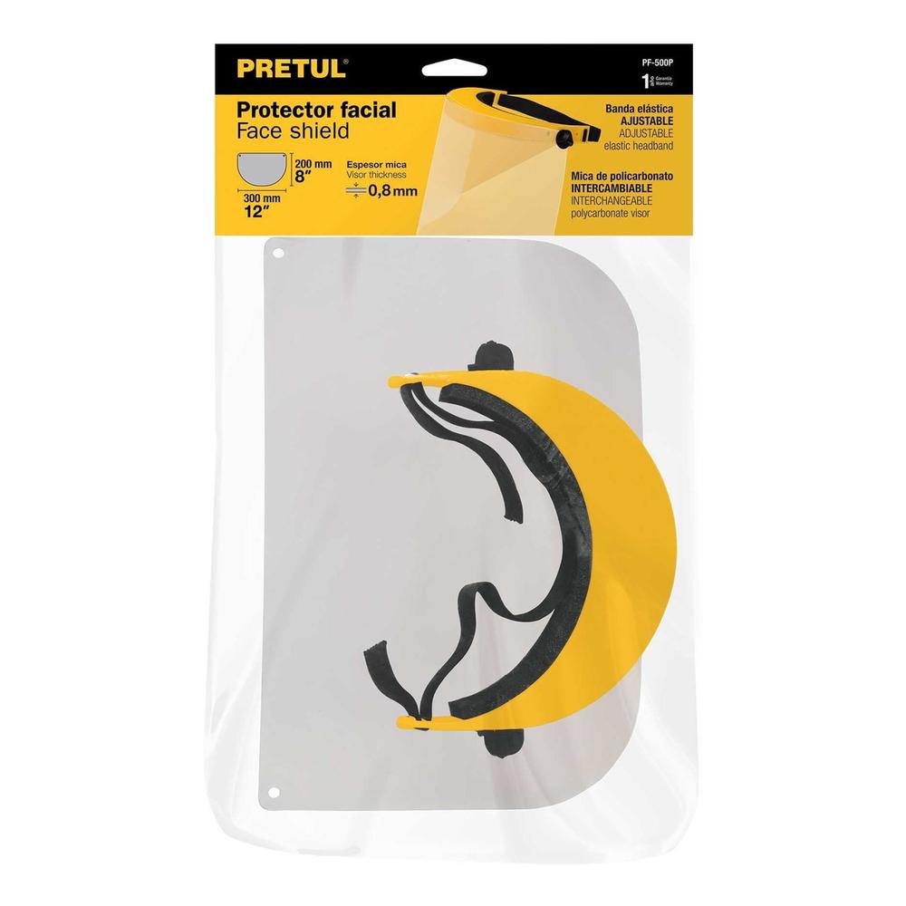 Foto 3 pulgar | Protector Facial Pf-500p Pretul