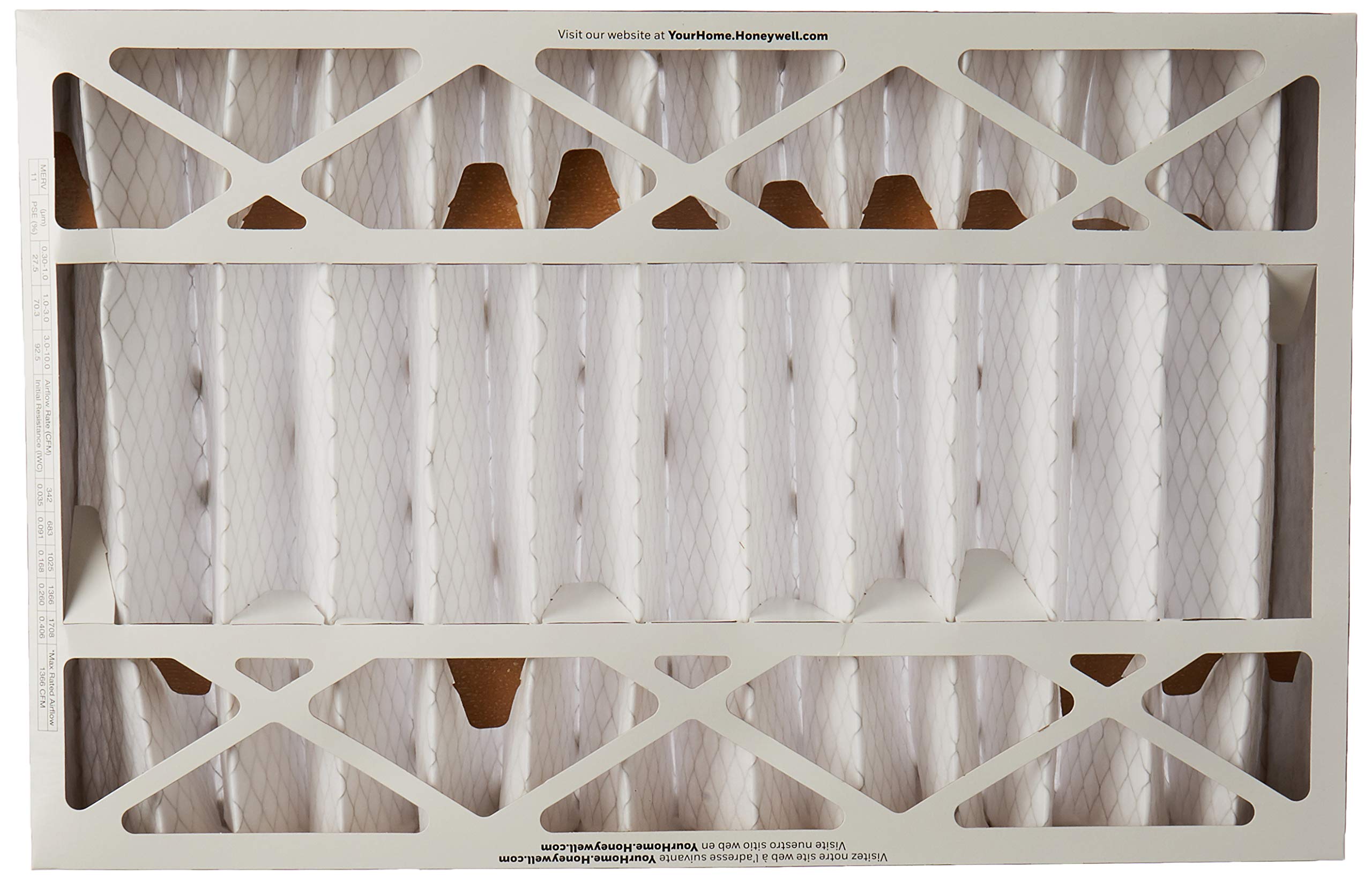 Filtro De Aire Honeywell Fc100a1029 16x25x4 Merv 11, Paquete De 2 - Venta Internacional. $1,736