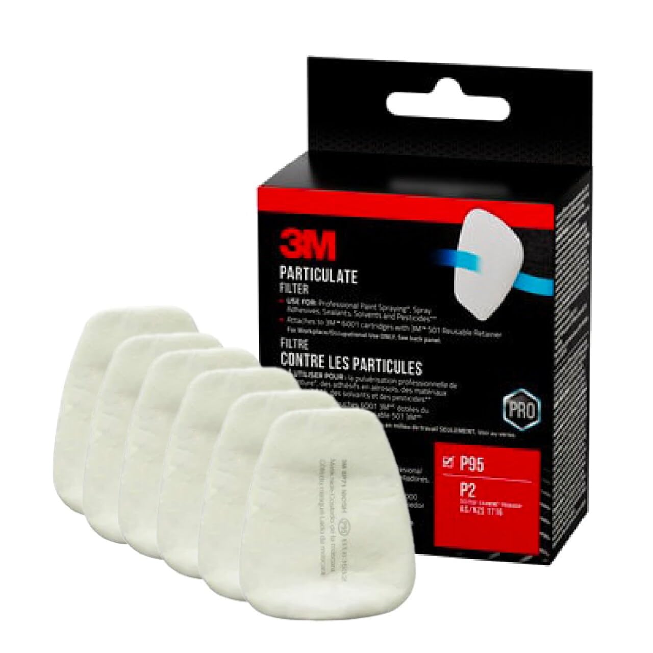 Foto 2 pulgar | Filtro de Partículas 3M 5P71 P95 3 Pares - Venta Internacional