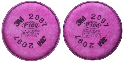 Foto 1 | Filtro De Partículas 3m 2097 P100 Para 5000, 6000, 6500, 7000 - Venta Internacional.