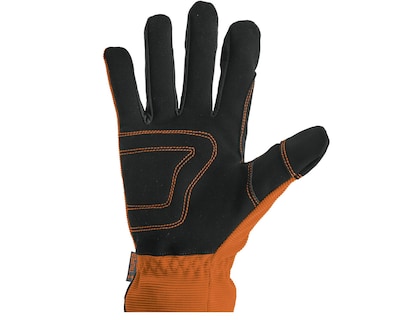 Foto 3 | Guantes Truper Gu-615 color Anaranjado Unitalla Palma Reforzada Incluye 2 Pares