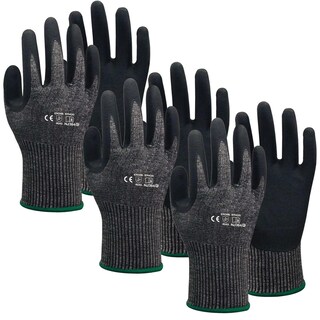 Foto 2 | Guantes Anticorte Suaves Ventdepot Mxgbc-008 3 Pares Negro