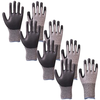 Foto 2 | Guantes Uso Rudo Palma Ventdepot Mxbgv-024 4 Pares Gris