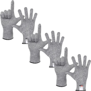 Foto 1 | Guantes Anticorte VentDepot Mxbgp-003 Gris 3 Pares