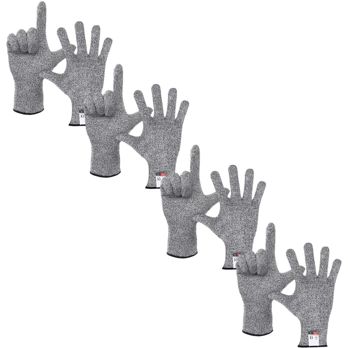 Guantes de Protección VentDepot Mxbgp-019 Gris 4 Pares $1,261