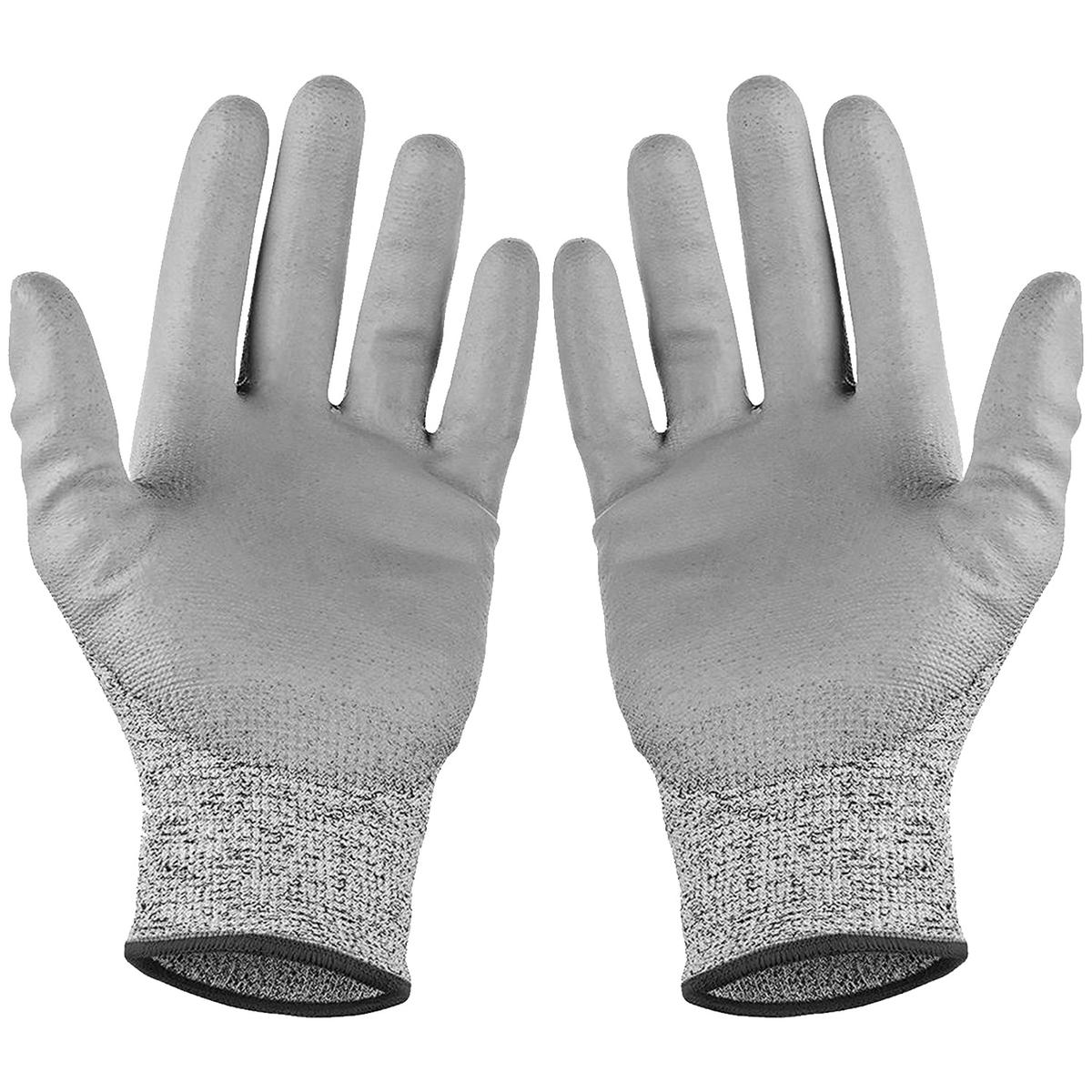 Foto 2 pulgar | Guantes de Trabajo Industriales VentDepot Mxggy-001 Gris 1 Par