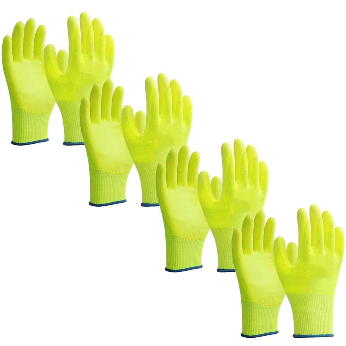 Foto 2 pulgar | Guantes de Protección VentDepot Mxgsl-024 Amarillo 4 Pares