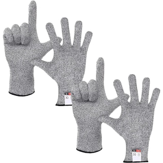 Foto 2 | Guantes Anticorté VentDepot Mxbgp-002 Gris 2 Pares