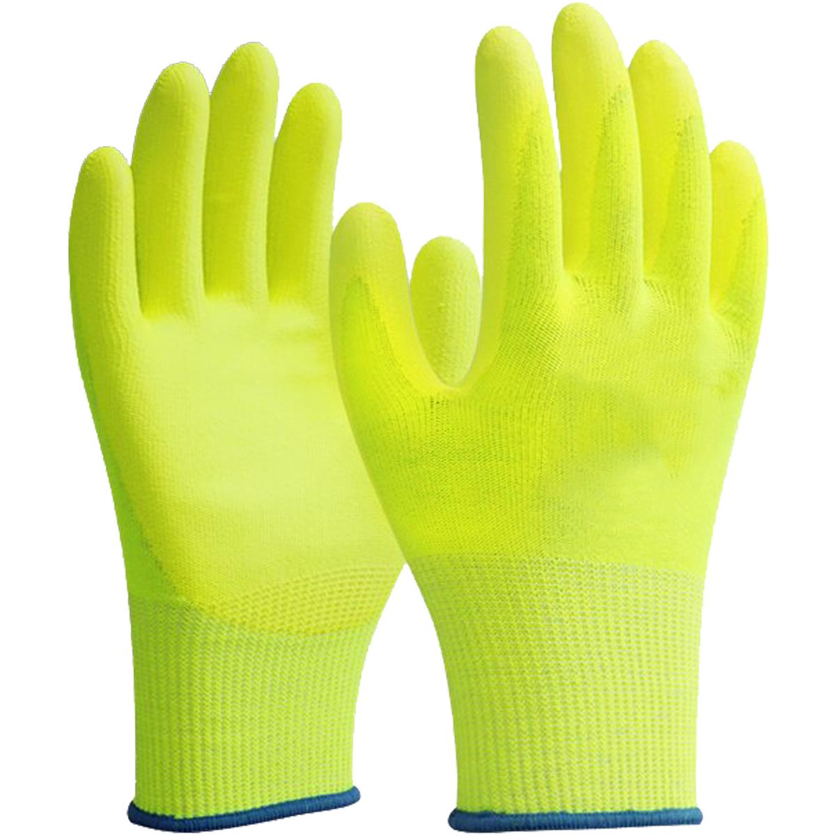 Foto 2 pulgar | Protección De Guantes De Seguridad Ventdepot Mxgsl-021 1 Par Amarillo