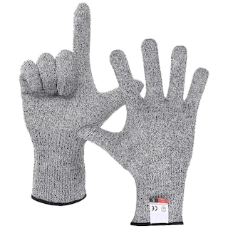 Foto 1 | Guantes Anti Corté De Protección Ventdepot Mxbgp-001 1 Par Gris