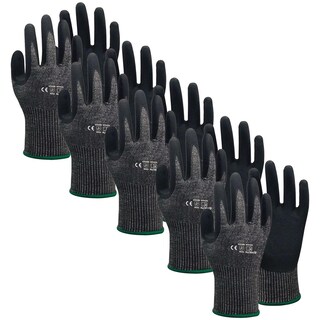 Foto 2 | Par Guantes De Seguridad Ventdepot Mxgbc-005 5 Pares Negro