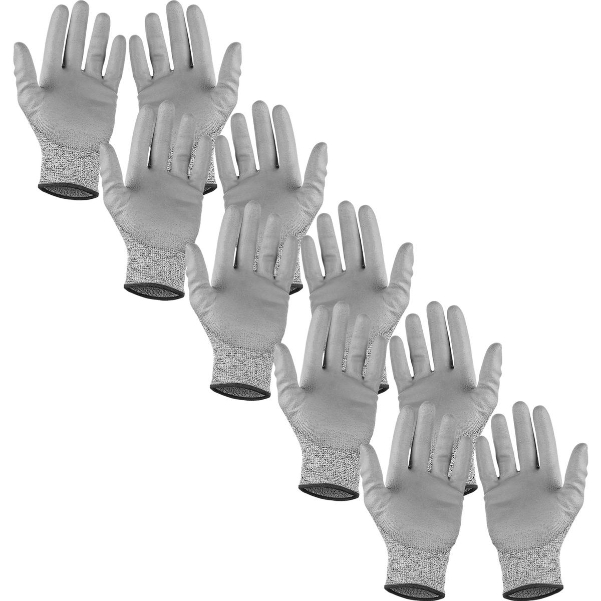 Foto 2 pulgar | Guantes Grises De Uso Profesional Ventdepot Mxggy-010 5 Pares Gris