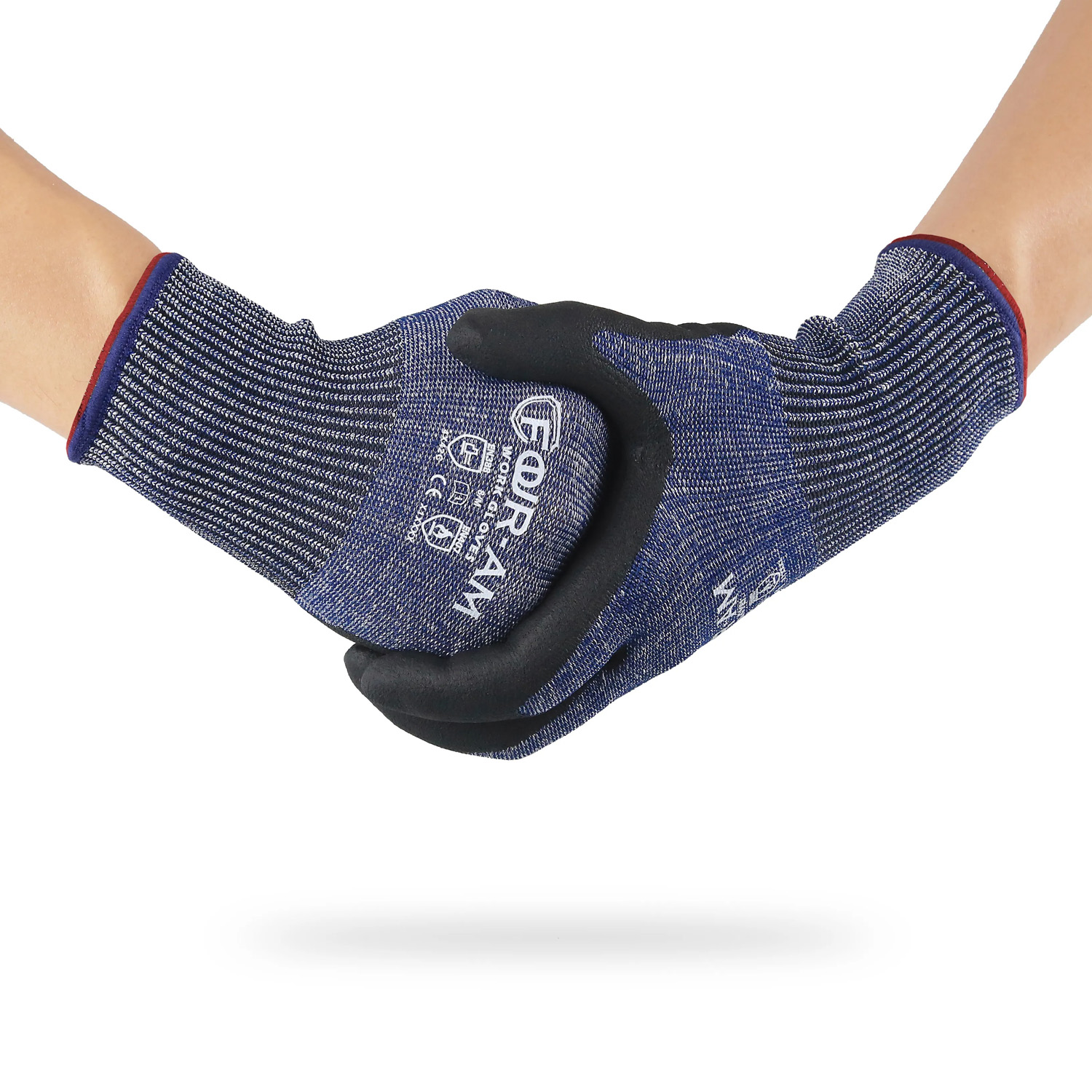 Foto 2 pulgar | Guantes Azules Para Cortar Vidrio Ventdepot Mxgbe-014 4 Pares Azul