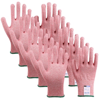 Foto 2 | Guantes Rosas Para Cortar Lámina Ventdepot Mxgpi-005 5 Pares Rosa