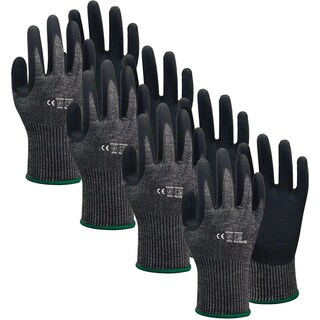 Foto 2 | Pares De Guantes De Seguridad Ventdepot Mxgbc-004 4 Pares Negro