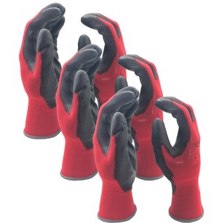 Foto 1 | Guantes Rojos Para Cortar Ventdepot Mxgor-013 3 Pares Rojo
